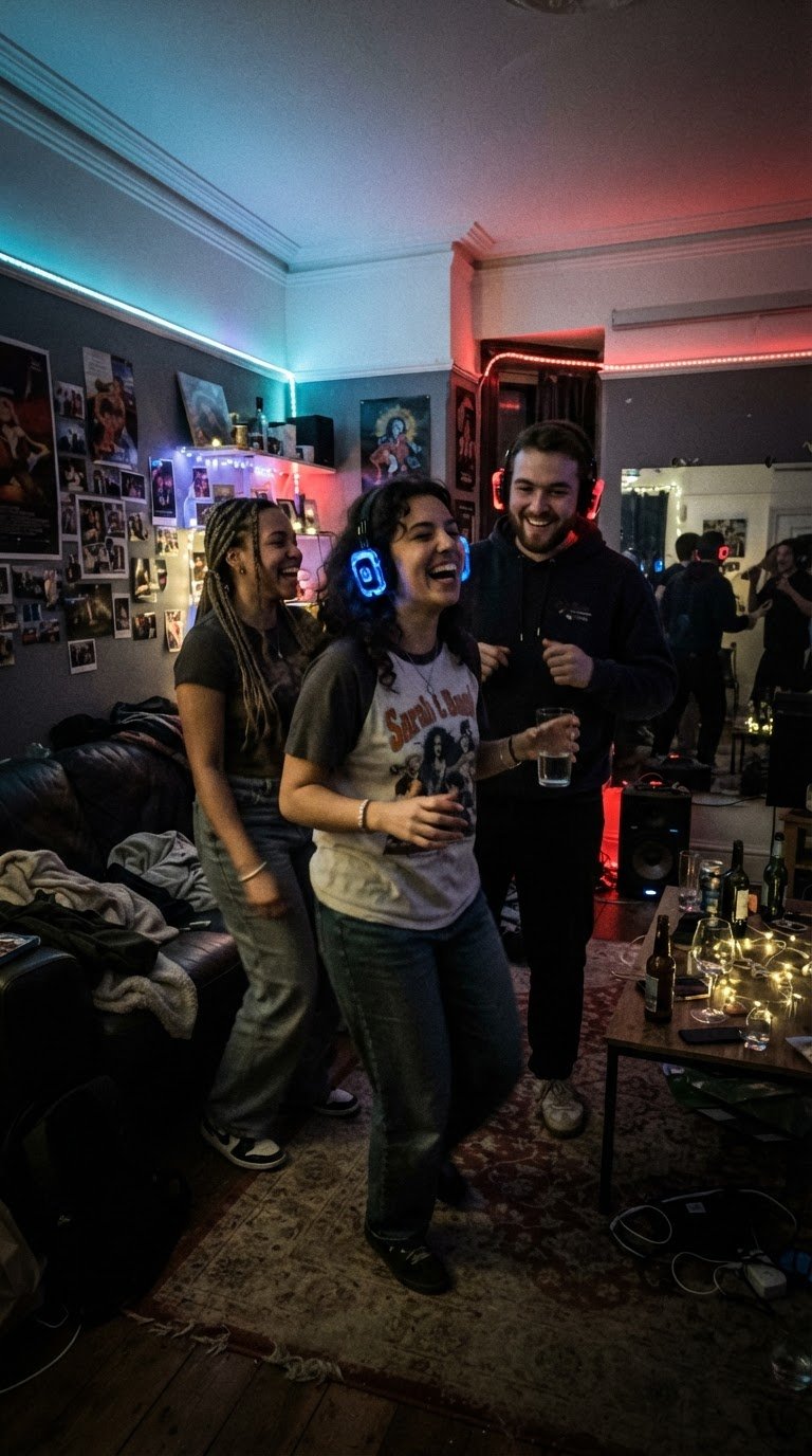 7. Silent Disco in salotto