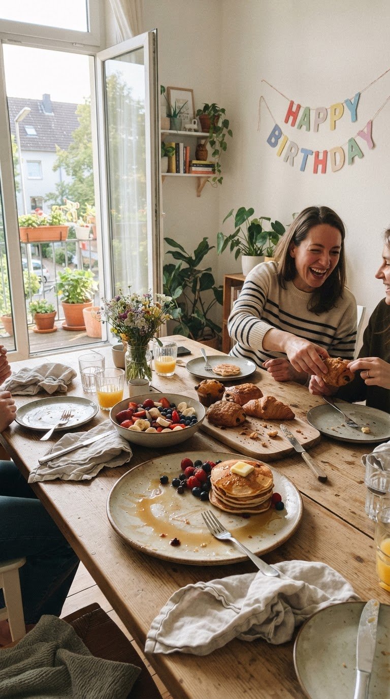 8. Brunch di compleanno a buffet