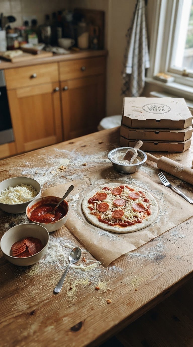 Pizza Party con Mani in Pasta