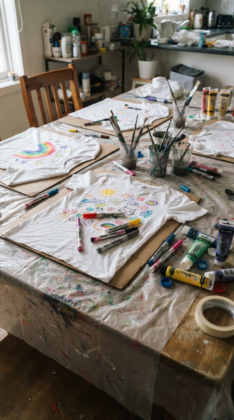 Laboratorio Artistico e Personalizzazione di T-Shirt