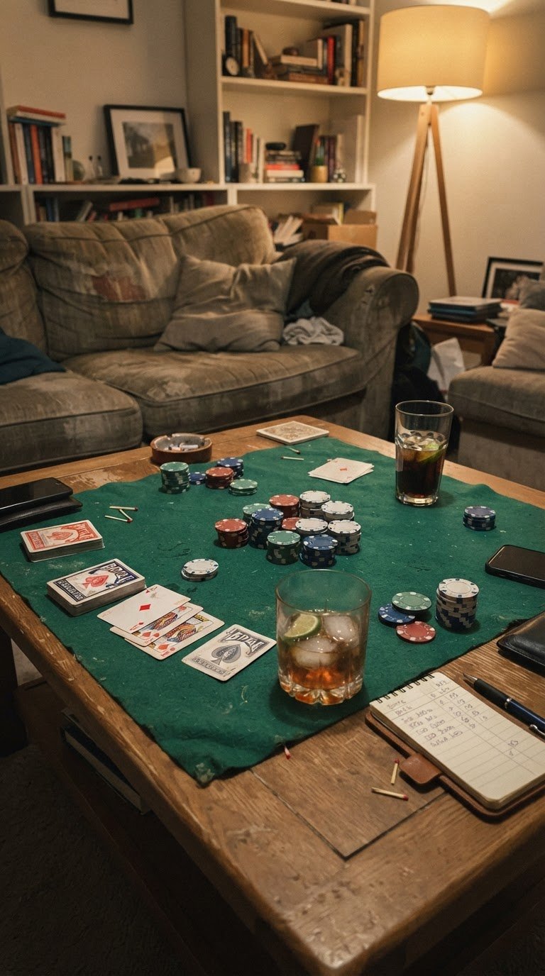 Serata Casino in Salotto