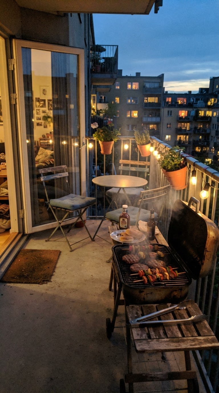 Grigliata sul Balcone o Terrazzo