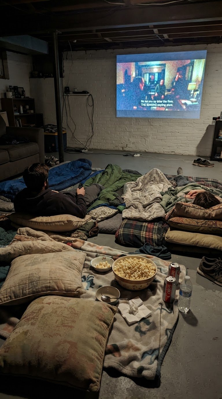 Cinema all'Aperto in Giardino o Salotto