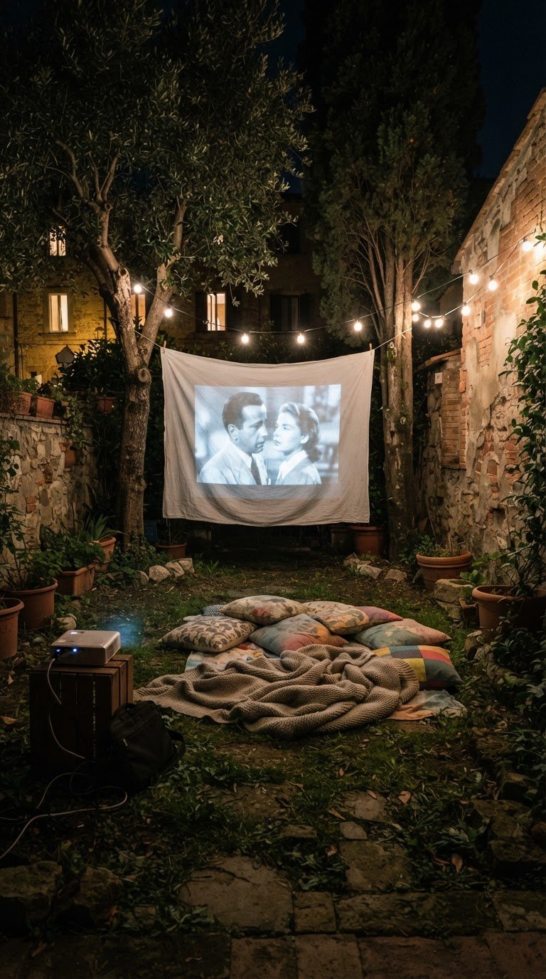 2. Cinema all'Aperto in Giardino o Terrazzo