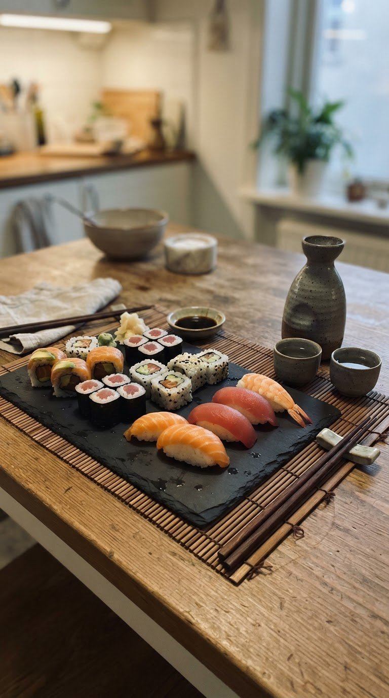 Piccolo Banchetto di Sushi e Sake