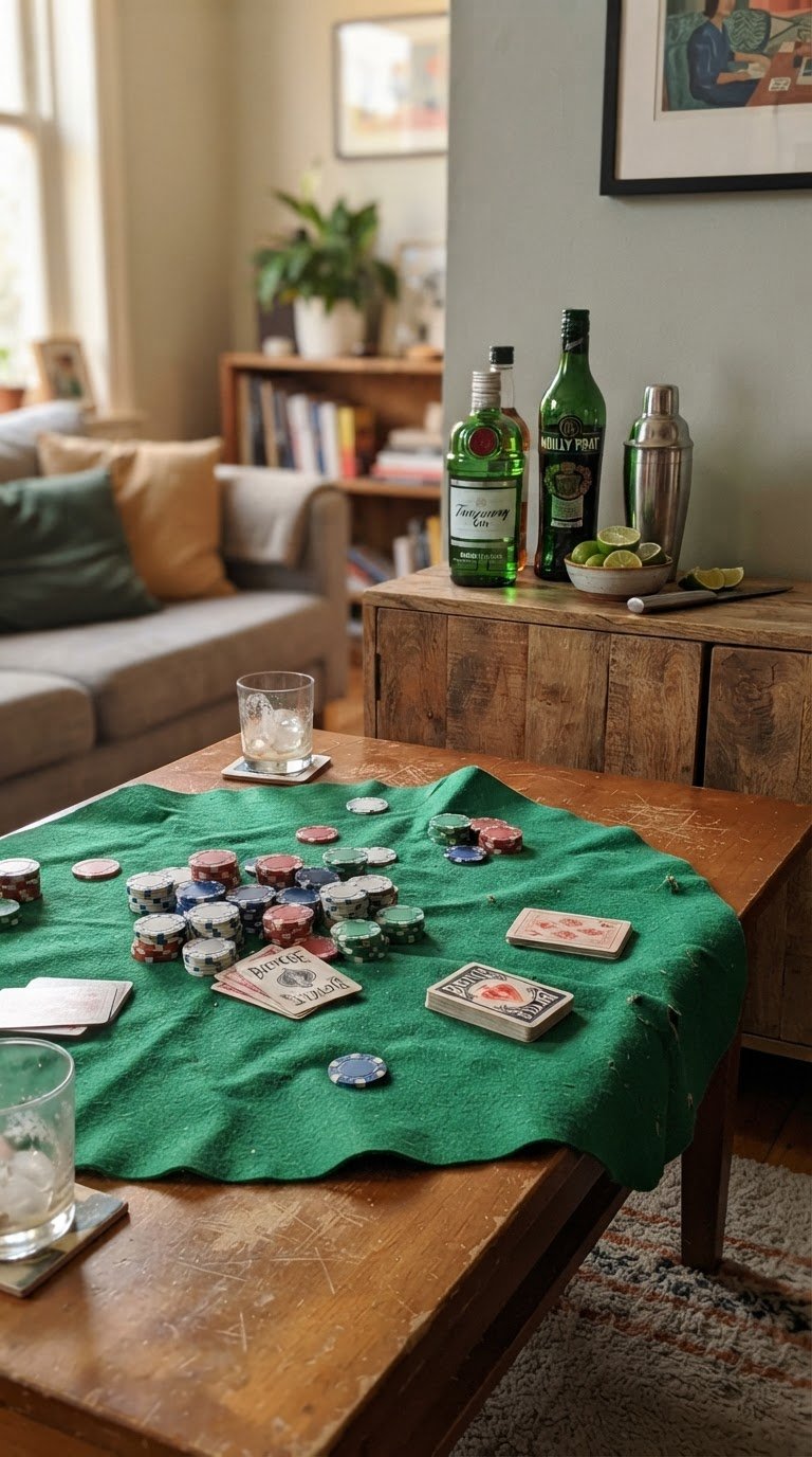 Torneo di Poker e Cocktail Bar Fai-da-Te
