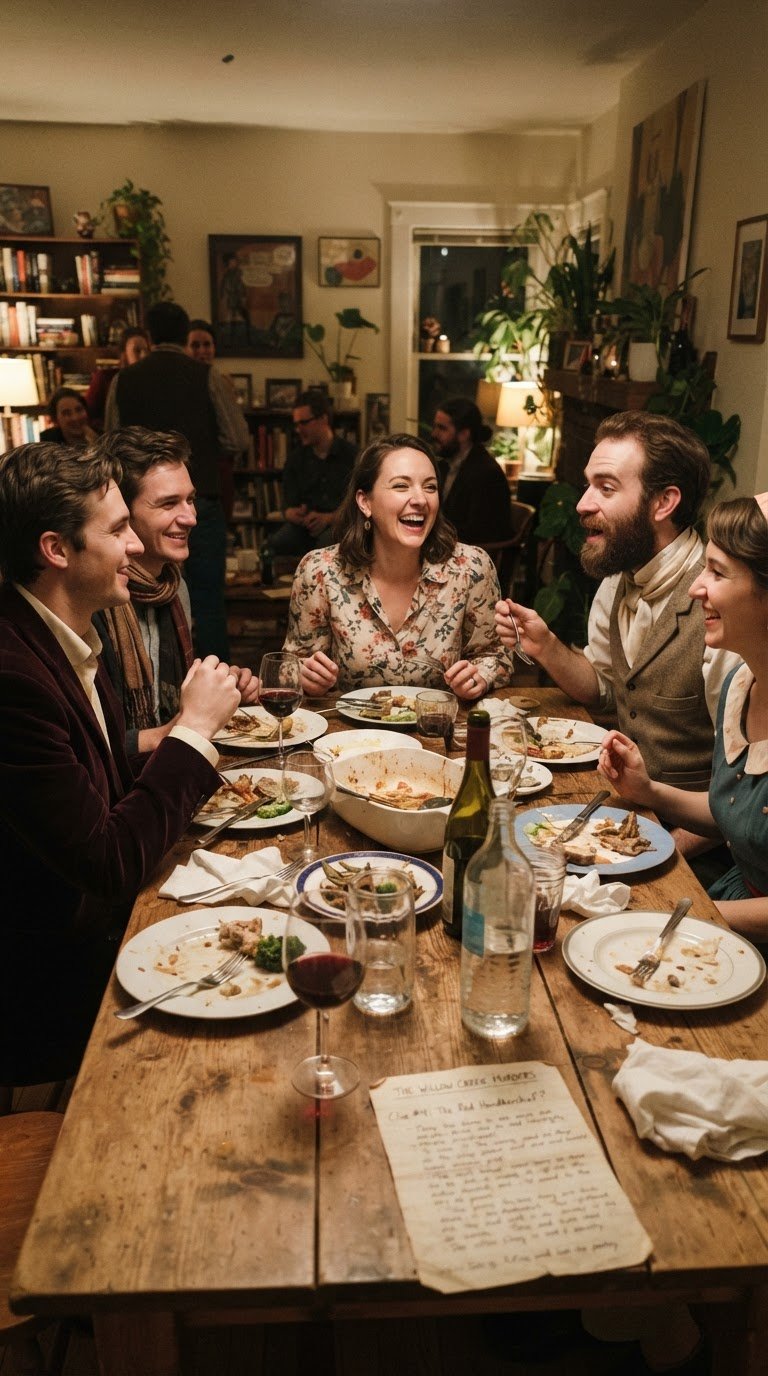 Cena a Tema 'Porta un Piatto' con Delitto