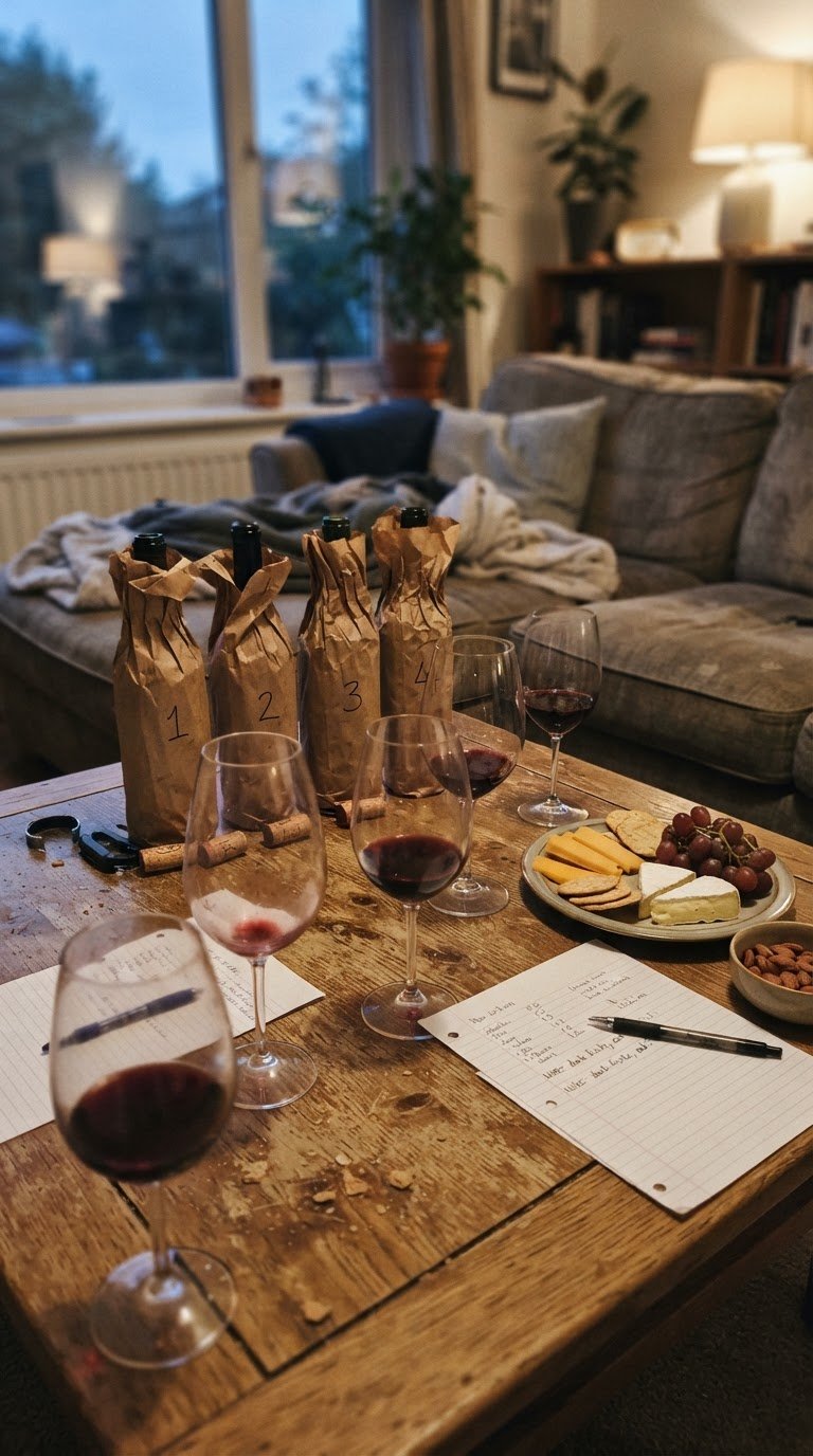 Degustazione di Vini alla Cieca a Casa