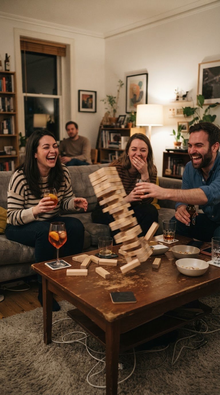 10. Serata di Giochi da Tavolo Giganti e Cocktails
