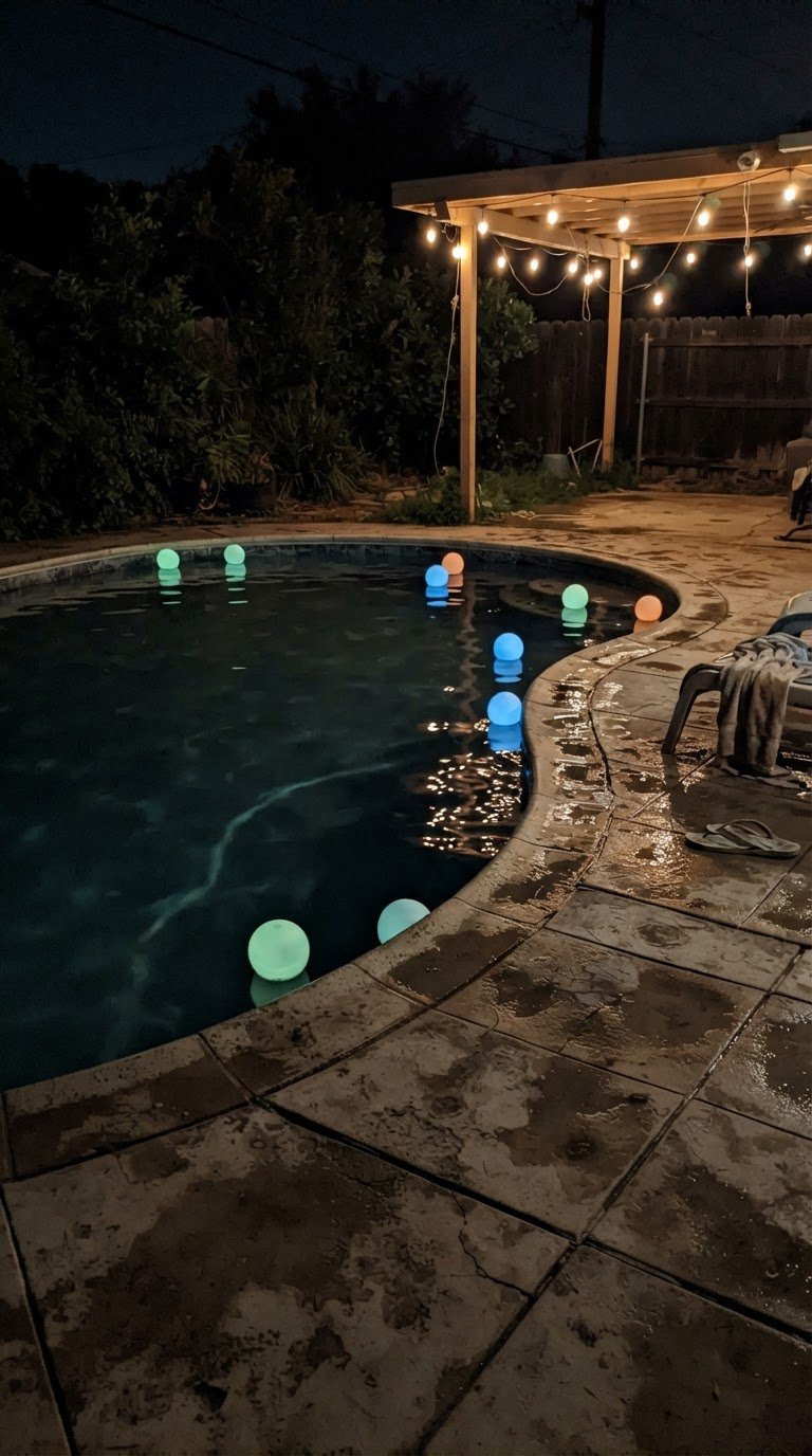 11. Pool Party Notturno Luminoso