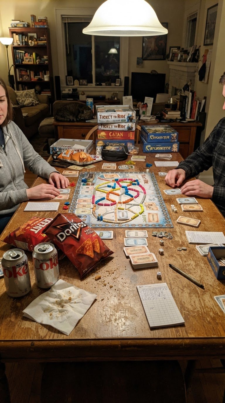 La Serata Giochi da Tavolo a Tradimento