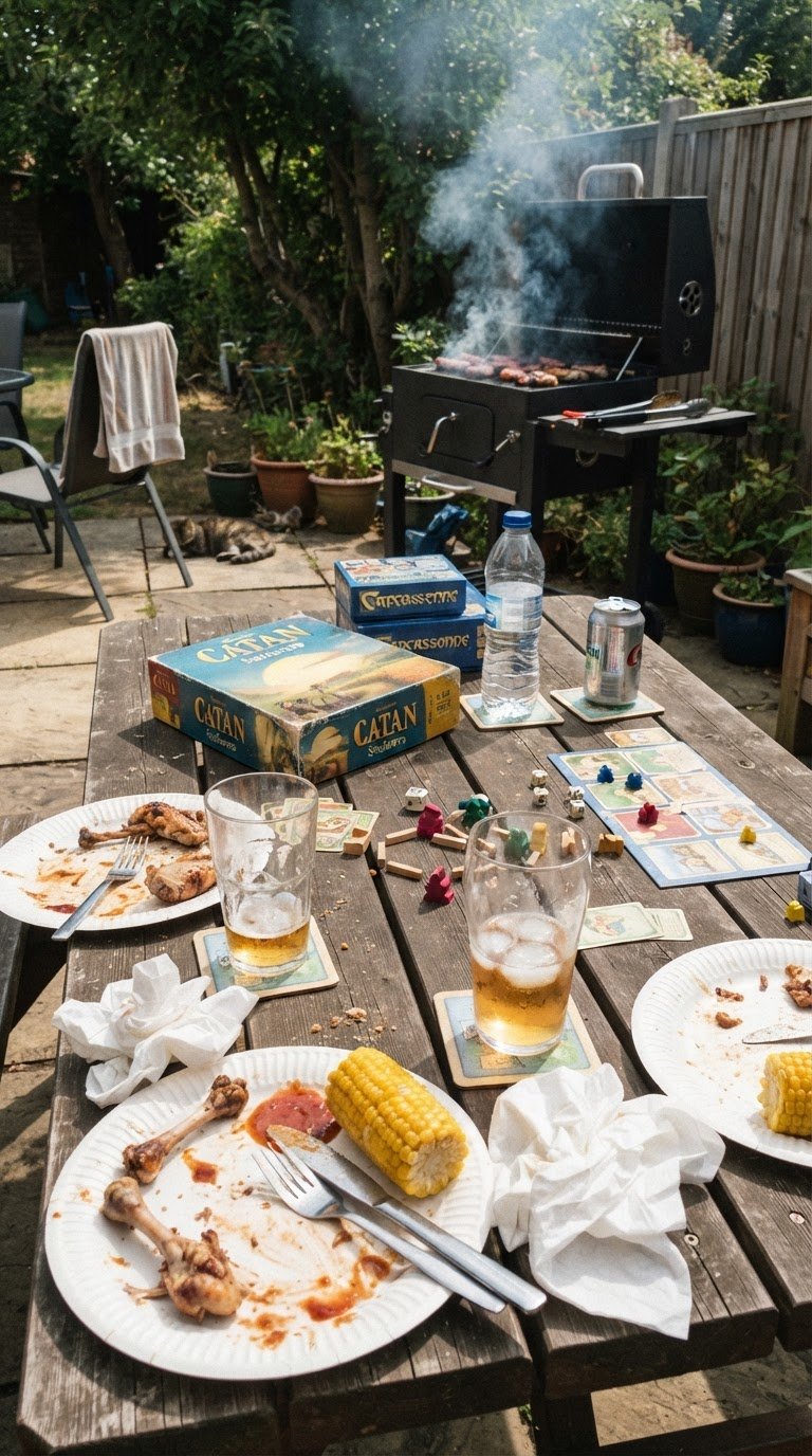 Grigliata e Campionato di Giochi in Scatola