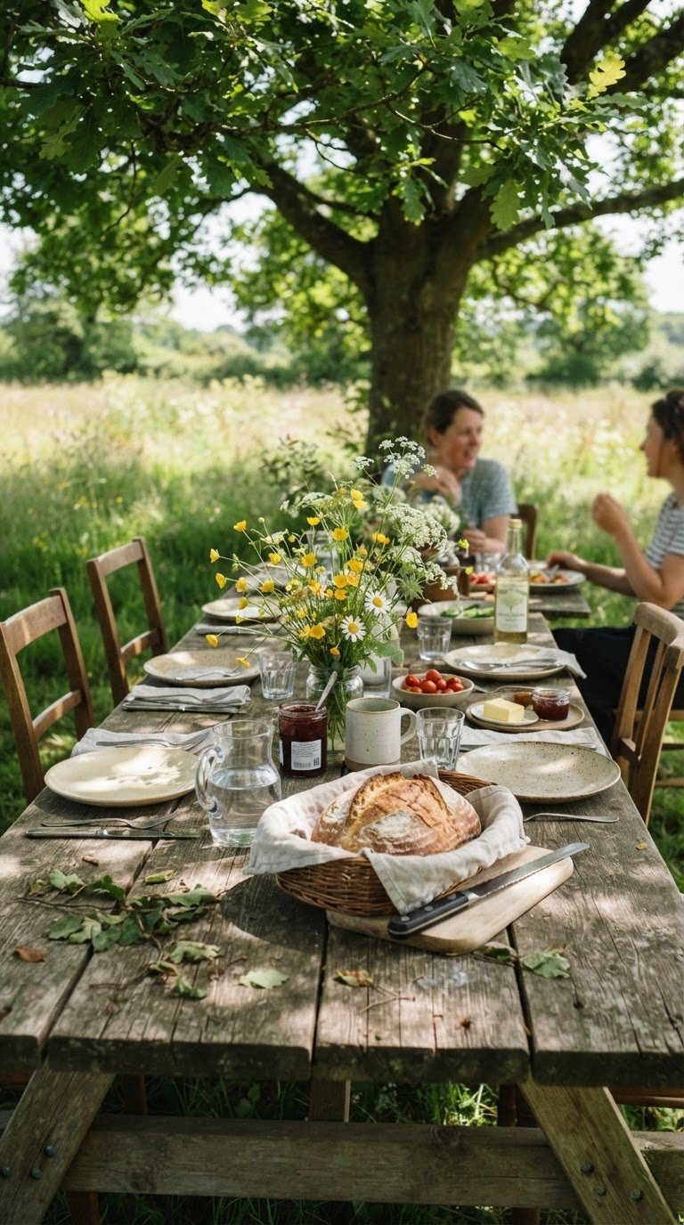 Brunch in Stile Country Chic