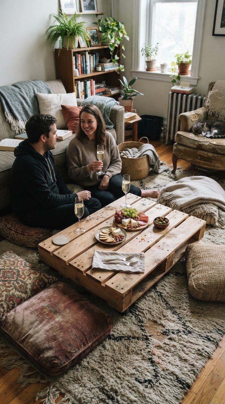 Il Picnic sul Tappeto in Stile Glamping