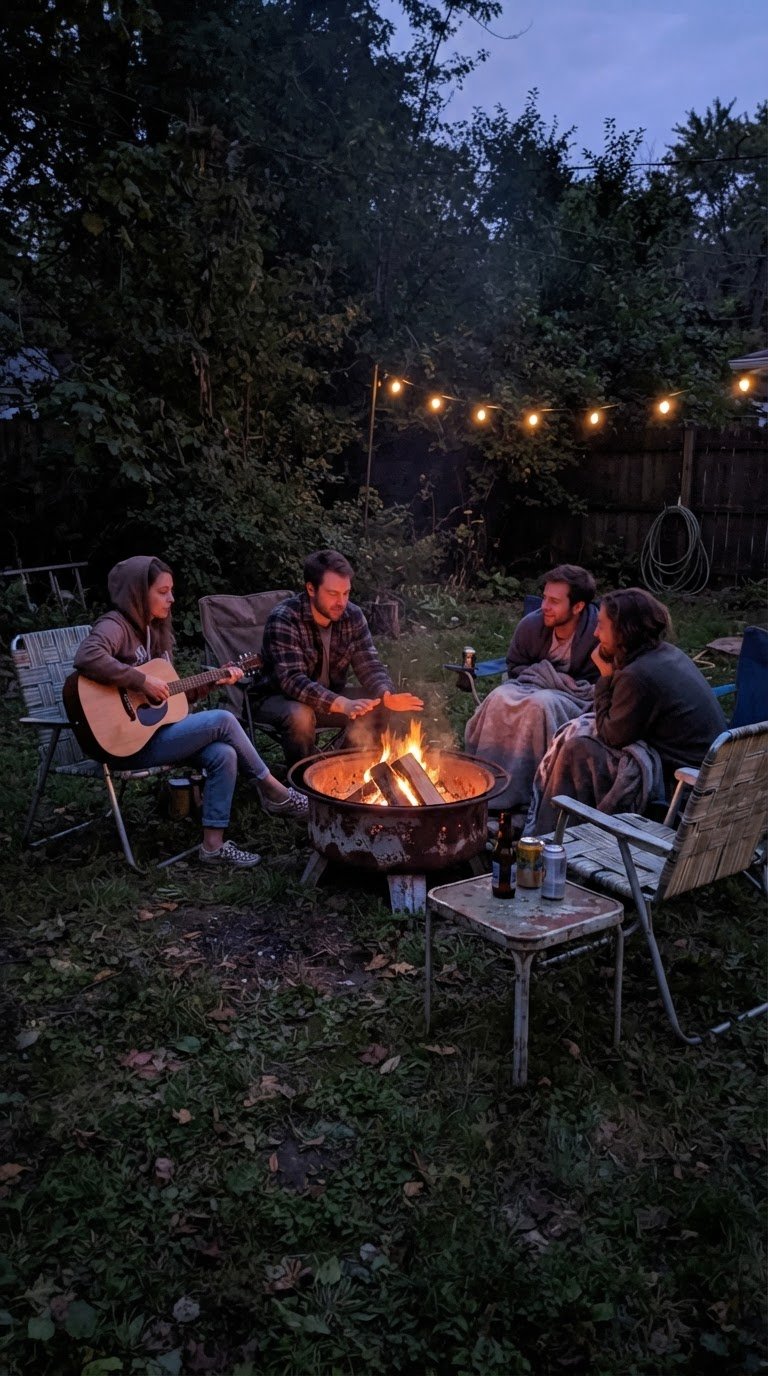 9. Falò Acustico e Chitarra sotto le Stelle