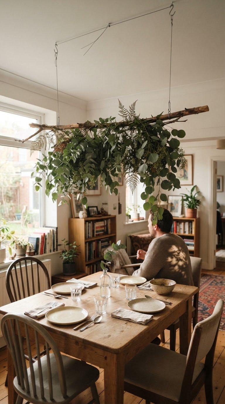 6. L'installazione botanica sospesa a mezz'aria