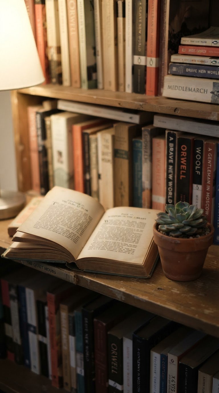 4. Il percorso espositivo di libri aperti su citazioni significative