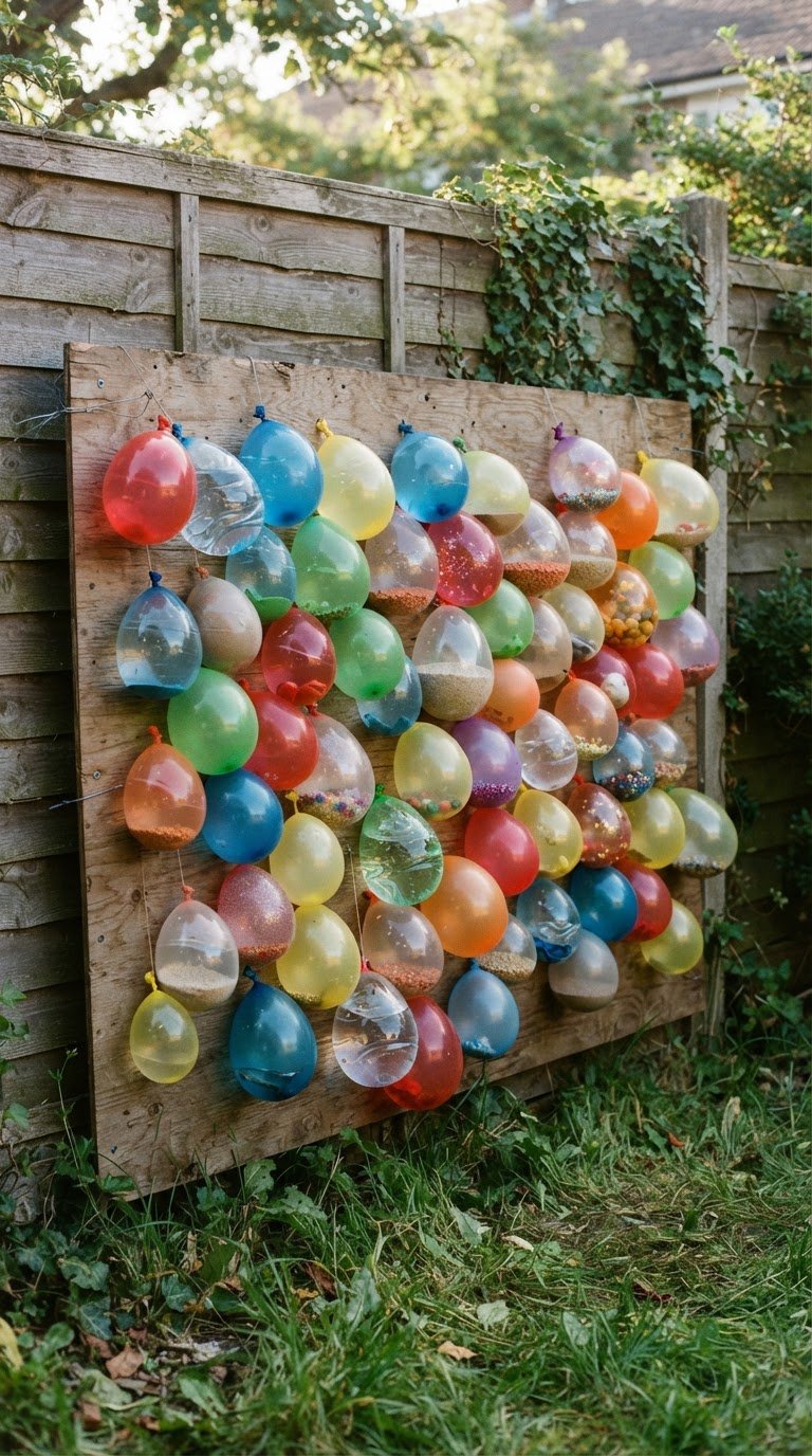 5. La Parete dei Palloncini ad Acqua ed Elementi Tattili