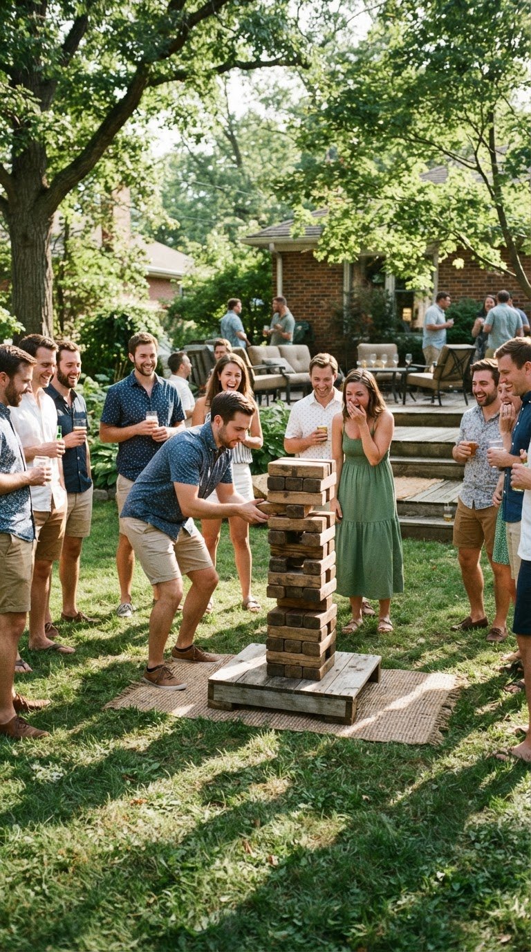Il Torneo dei Giochi da Cortile in Legno Gigante