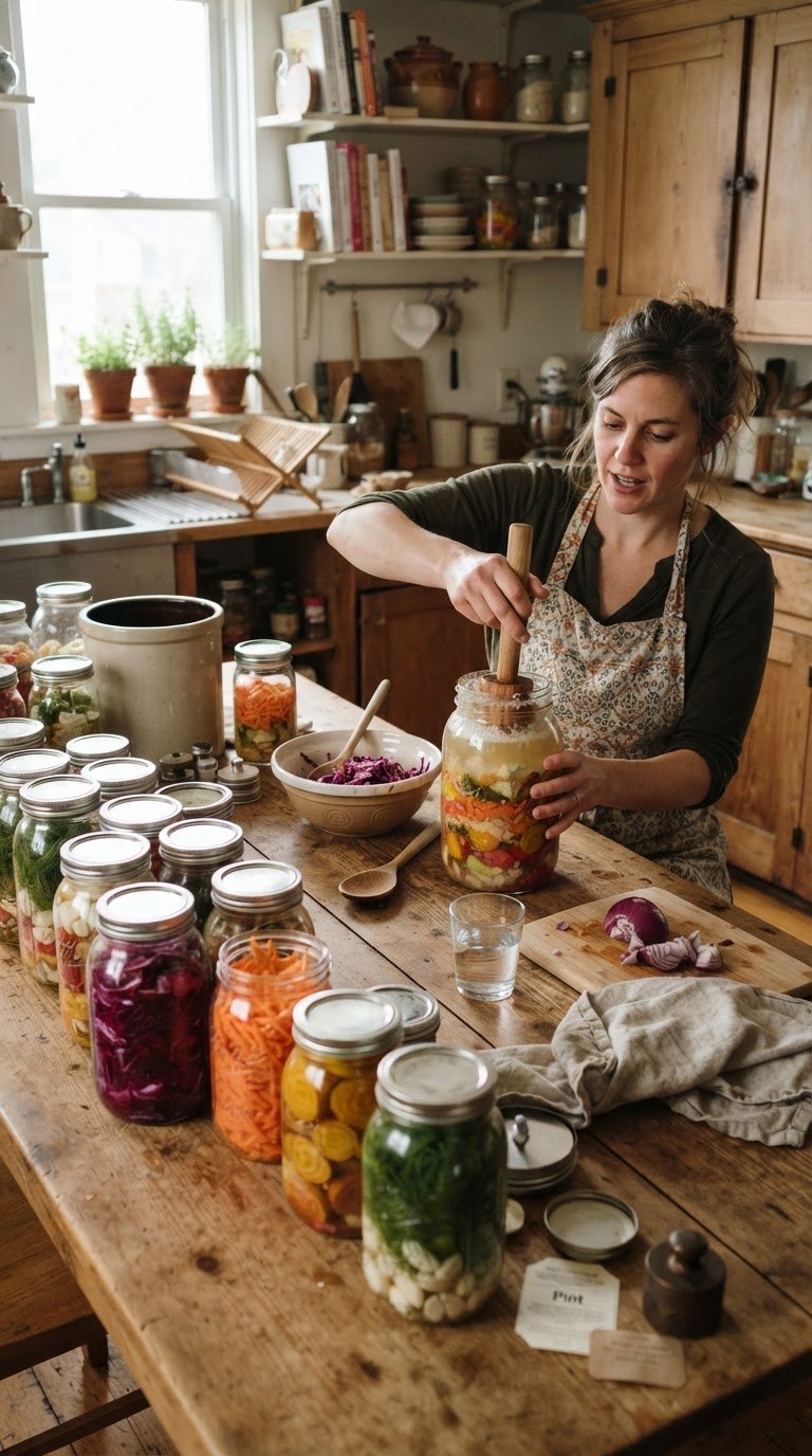 Il Banchetto dei Cibi Fermentati e dei Sapori Ancestrali