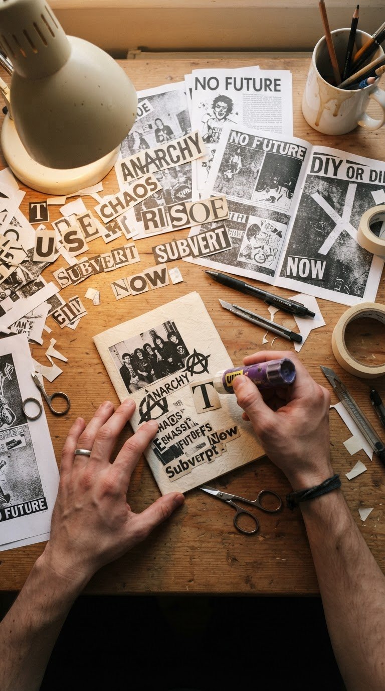 Il Salotto Letterario Zine-Making (Creazione di micro-riviste fatte a mano con collage e fotocopiatrice)