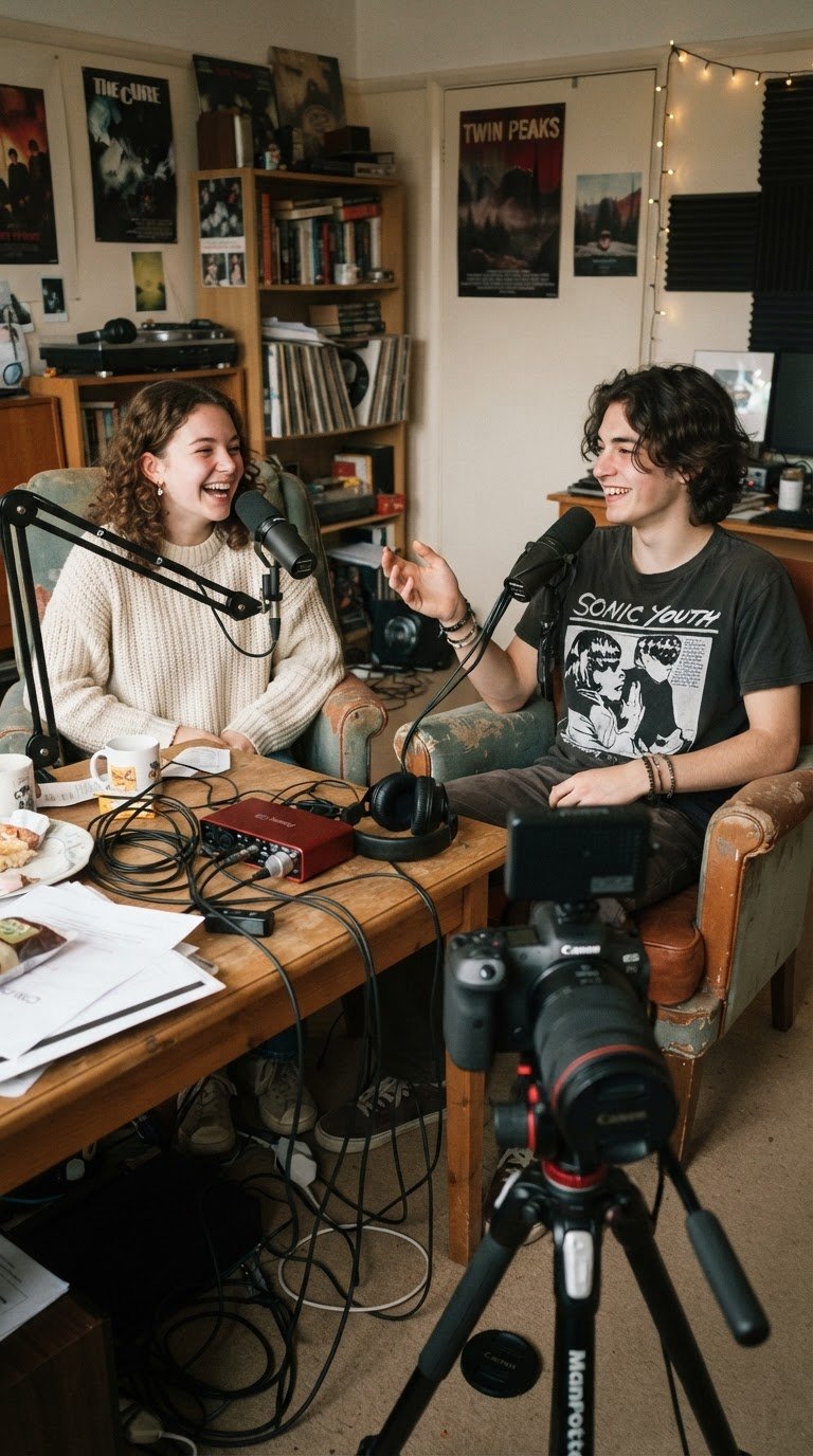 La Capsula del Tempo 2040: Registrazione di un Video-Podcast Collettivo
